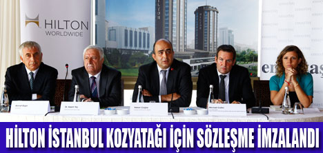 HİLTON HOTELS, KOZYATAĞI'NA GELİYOR
