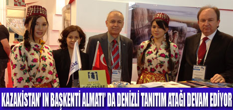 DENİZLİ ALMATI’ DA TANITILIYOR
