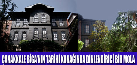 TARİHİ YAPISIYLA GEÇMİŞE GÖTÜRÜYOR