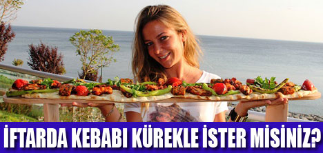 BUYRUN KÜREK KEBABINA!