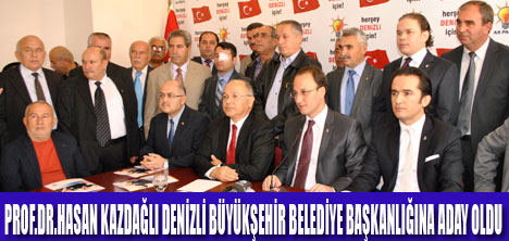 YENİ DENİZLİ’Yİ BİRLİKTE İNŞA EDELİM