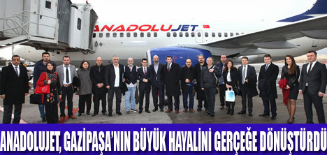 ANADOLUJET ŞEHİRLERİ BİRBİRİNE BAĞLIYOR