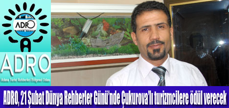 Çukurova Turizm Ödülleri Verilecek