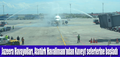 Jazeera Havayolları haftada 5 gün Kuveyt’e uçuyor