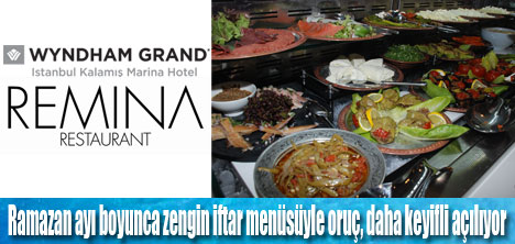 Ramazan ayı boyunca zengin iftar menüsü