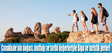 Biga’nın turistik yerleri fotoğraflandı