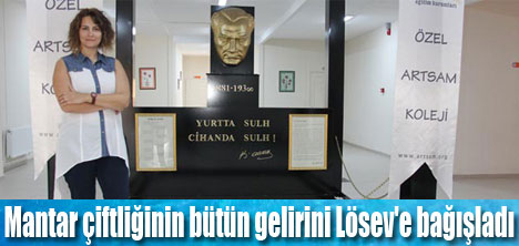 Mantar Çiftliğinin Tüm Geliri Lösev'e