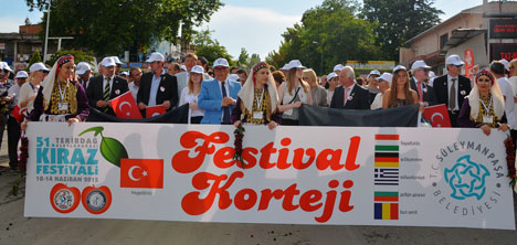 51. Uluslararası Tekirdağ Kiraz Festivali gerçekleşti