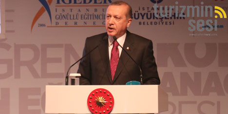 Erdoğan: “Bizde öğretim var da eğitim yok