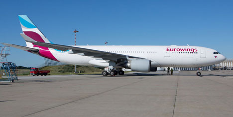 Eurowings, Ren Nehri’nden Güney Afrika’ya uçacak
