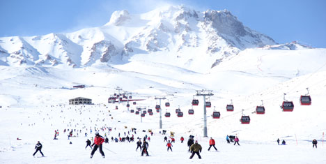 Erciyes’te Kar Bereketi