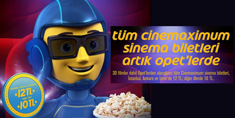 OPET ve Cinemaximum’dan“Sinema Devrimi”