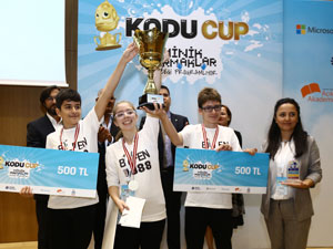 Geleceğin bilişim dehaları Kodu Cup’ta turizm için kod yazdı
