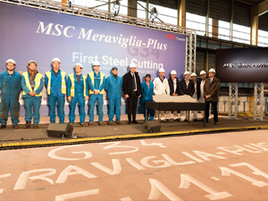 MSC Cruises yapım aşamasındaki 4 gemisinden, ikisinin tören heyecanını yaşıyor 