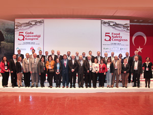 Gıda Güvenliği Kongresi'nin 6.'sı 3 - 4 Mayıs 2018 tarihlerinde İstanbul’da gerçekleşecek