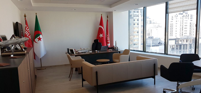 Kayı İnşaat, Türk Hava Yolları’nın Cezayir’in başkentindeki ofis inşaatını teslim etti