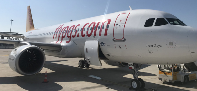 Pegasus Hava Yolları, TC-NBR kuyruk tescilli “İrem Asya” isimli uçağı teslim aldı