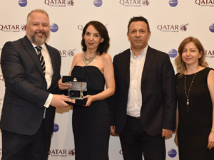 Sektörde 25. yılını dolduran Prontotour’a bir ödül de Qatar Airways’ten geldi