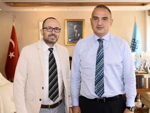 Gastronomi Turizmi Derneği Başkanı Gürkan Boztepe, Kültür ve Turizm Bakanı Mehmet Ersoy’dan tam destek aldı