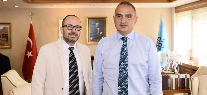 Gastronomi Turizmi Derneği Başkanı Gürkan Boztepe, Kültür ve Turizm Bakanı Mehmet Ersoy’dan tam destek aldı