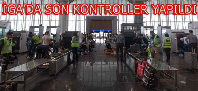 Havalimanında 3 bin kişilik ORAT denemesi tamamlandı