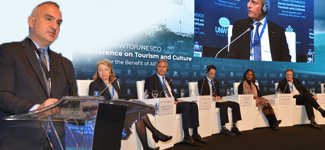 3. Dünya Turizm ve Kültür Konferansı, İstanbul Lütfi Kırdar Kongre ve Sergi Sarayı'nda düzenlendi