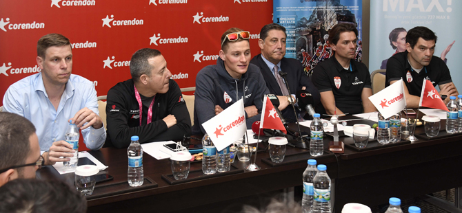 Dünyaca Ünlü Bisikletçi Mathieu Van Der Poel Corendon Airlines Sponsorluğunda Antalya’da!