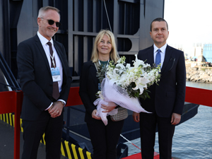 “Ephesus Seaways” gemi ilk kez Türk karasularından sefere çıktı