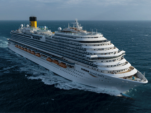Costa Cruises’un Çin pazarı için tasarladığı yeni gemisi Costa Venezia; törenle suya indirildi