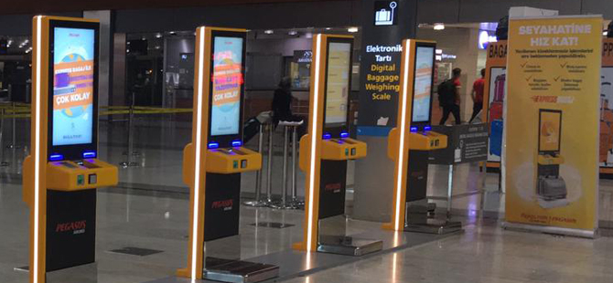 Express Bagaj sistemi; bu özelliğiyle Türkiye’de bir ilk olma niteliği taşıyor