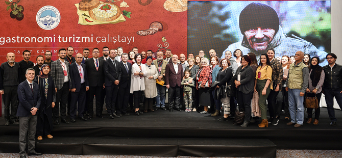  Kayseri Gastronomi Turizmi Çalıştayı Renkli Bir Programla Sona Erdi