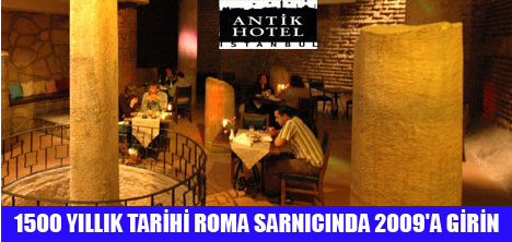 ANTİK CİSTERNA'DA YENİ YIL PARTİSİ