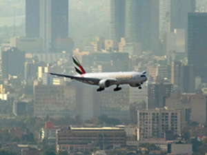 Emirates'in Meksika'ya ilk yolcu uçuşunu Emirates Boeing 777-200LR ile yaptı