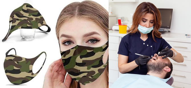 Maskeler, diş tedavisinde kamuflaj oldu
