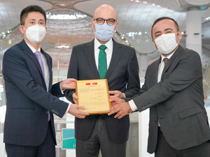 İstanbul Havalimanı “Çin Dostu Havalimanı” Oldu