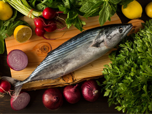 Zaxi Restoran, “palamut balık” menüsü