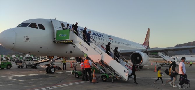Gazipaşa-Alanya Kish Air’in ilk seferini karşıladı