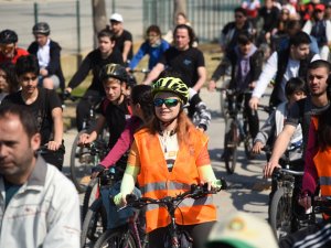 Muğlalılardan Toplu Bisiklet Turuna Büyük İlgi