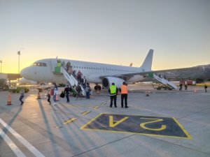 Gazipaşa-Alanya'ya Vilnius’dan ilk uçak geldi