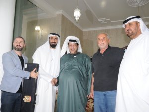 Avni Ongurlar, Emir MOHAMMED AL NAHYAN'ın misafiri oldu