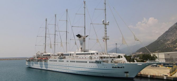 Club Med 2, QTerminals Antalya’ya demir attı