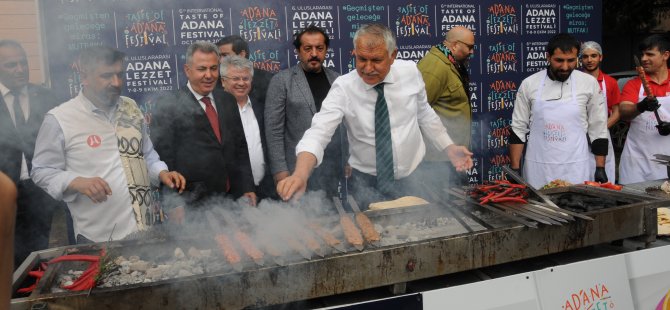 Adana lezzet festivali 7-8-9 Ekim’de Adana’da