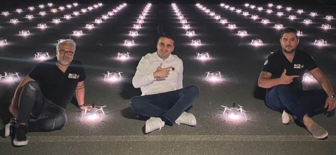 Otellerde havai fişeklerin yerini dronlar alıyor!