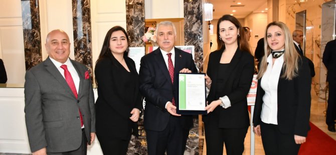 Trakya’nın İlk Sürdürülebilir Sertifikalı Oteli