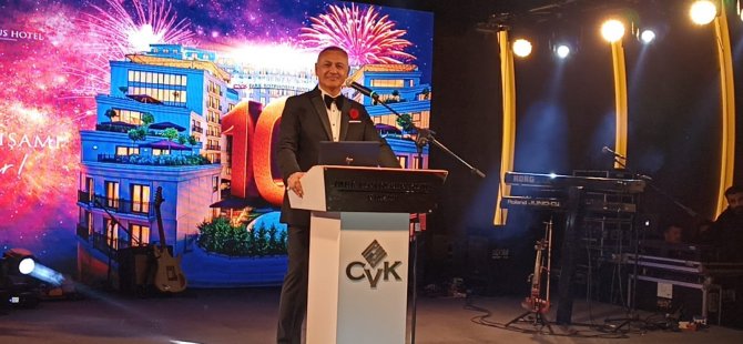 CVK Park Bosphorus Hotel İstanbul 10. Yılını kutladı