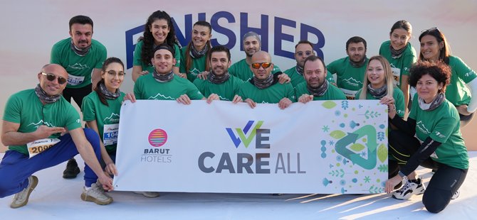 Barut Hotels 50. Yıl Koşu Takımı, 4. Kez İyilik İçin Adımlarını Attı!