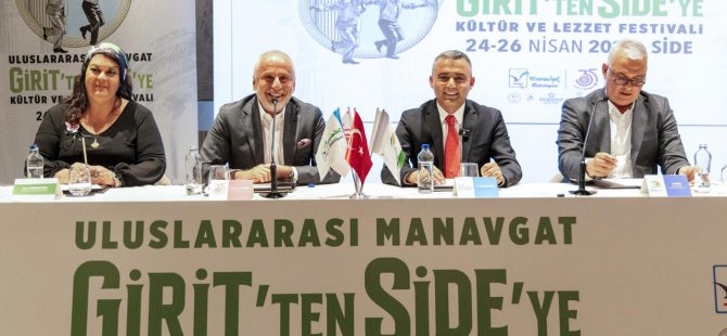 Manavgat, Girit Kültürü Ve Lezzetleriyle Renkleniyor