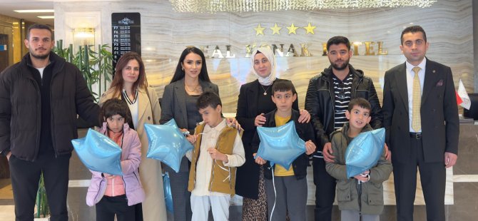 Real Konak Hotel ; Özel Çocukları Ağırladı