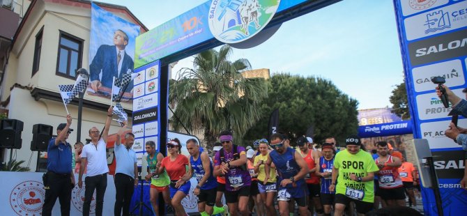 Salomon Çeşme Maratonu sona erdi
