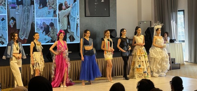 Zeytindalı ve Bika Kooperatifleri üretimde Sıfır Atık Defilesi İzleyenleri Büyüledi